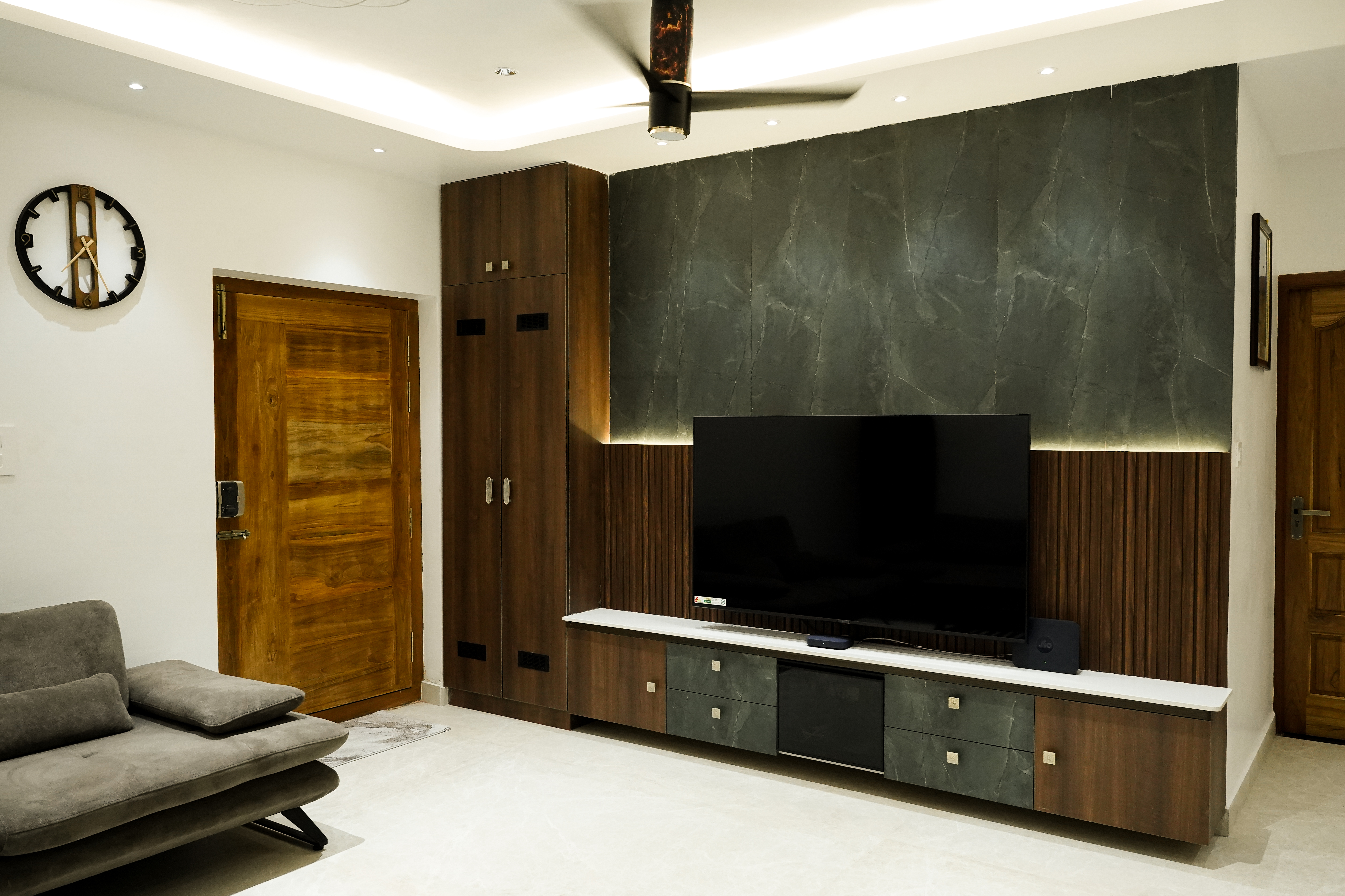 TV Unit Wooden Interior